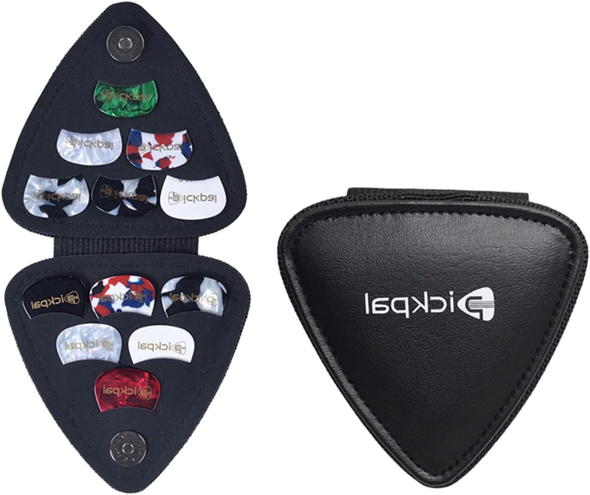 Gitaar Plectrum Houder - Plectrum Case Gitaar - Plectrums Opbergen - Met 12 Plectrums