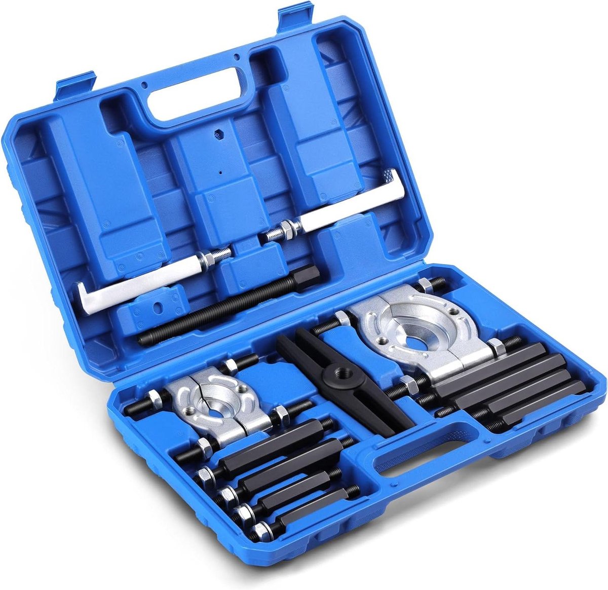 Wielnaafverwijderaar - Lagerverdeler Set - Onderhoud Auto - Robuuste Constructie - 506 kg - Zilver