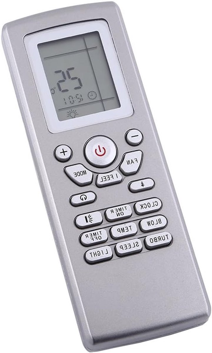 Vervangende afstandsbediening voor Gree airconditioning - Zwart ABS, geschikt voor Yt1F, Yt1Ff, Yt1F1, Yt1F2 en Yt1F3 modellen