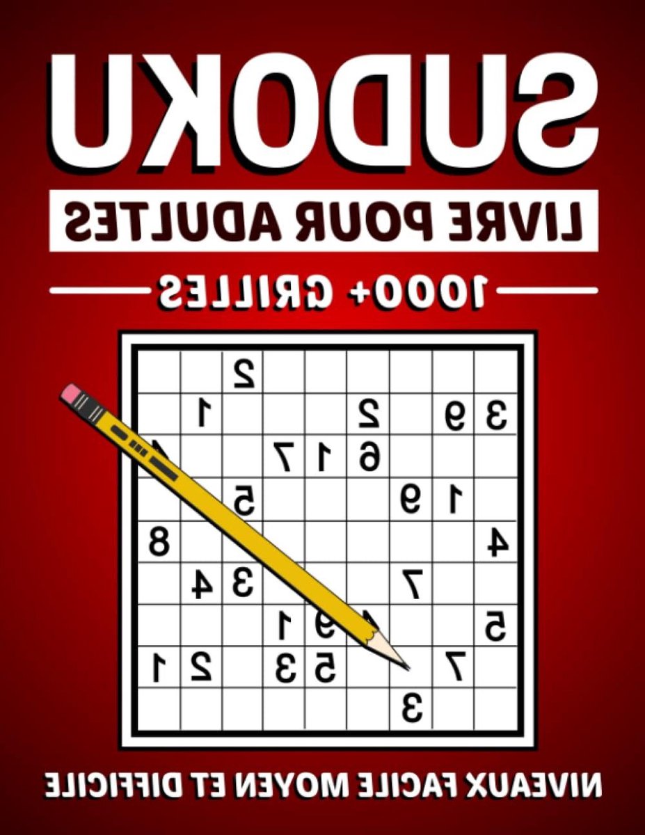 Sudoku Boek - Puzzelboek Hersenkrakers - Hersentraining - Meer dan 1000 Puzzels - 8.5 x 11 Inch - Niet gespecificeerd