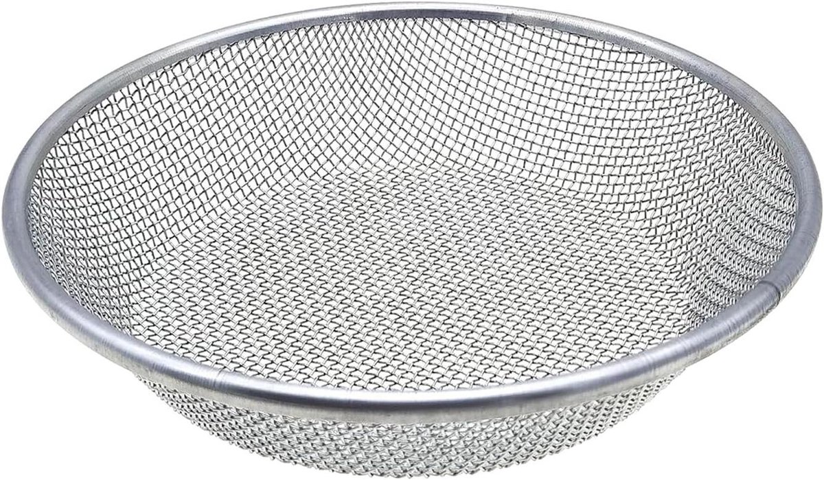 Grondzeef Tuin - Compost Zeef - Bodem Scheiden - Fijnmazig - 1/8 Inch - Grijs
