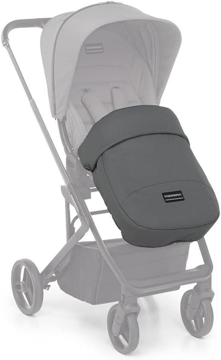 Kinderwagen Voetenzak - Baby Dekentje - Baby Warm Houden - Winddichte Stof - 37 x 56 x 14 cm - Grijs