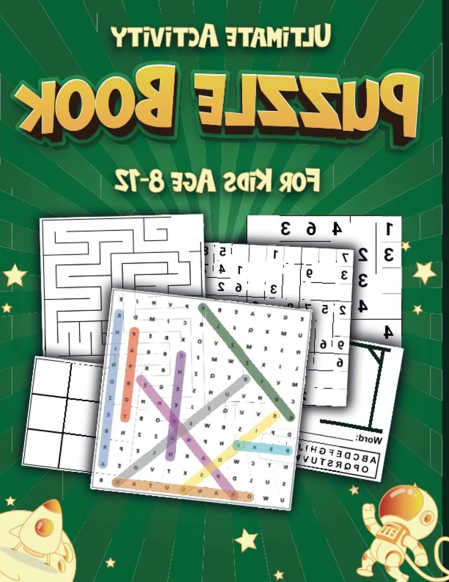 Activiteitenboek voor kinderen - Puzzelboek slimme kinderen - Geheugen en logica trainen - 101 pagina's met diverse puzzels