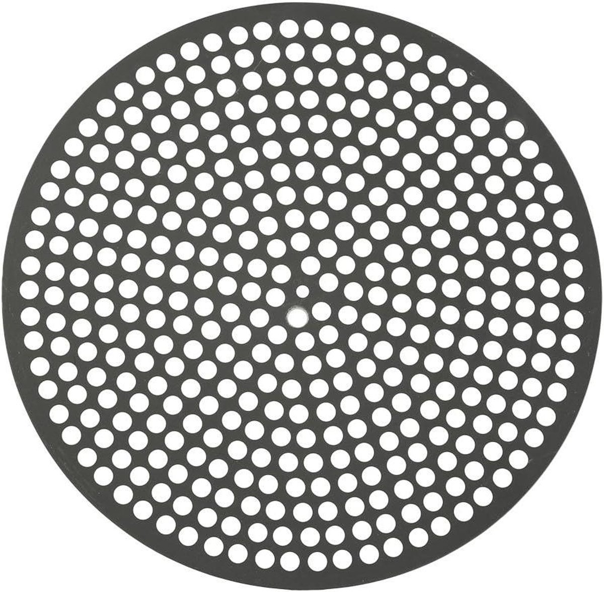 Pizza Bakplaat - Pizza Schijf - Pizza Bakken - Geperforeerd Aluminium - 12 inch - Donkergrijs