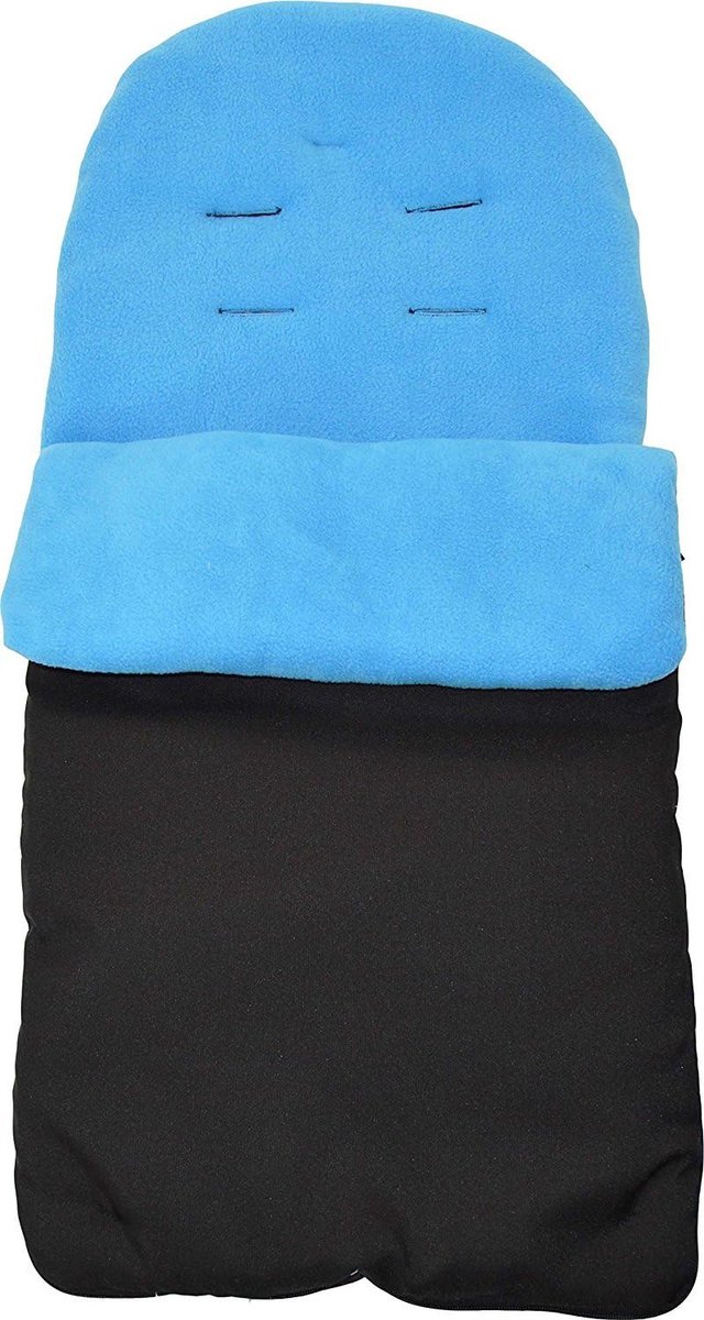 Universele warme voetenzak voor kinderwagen, turquoise en comfortabel van Universele — afbeelding 4