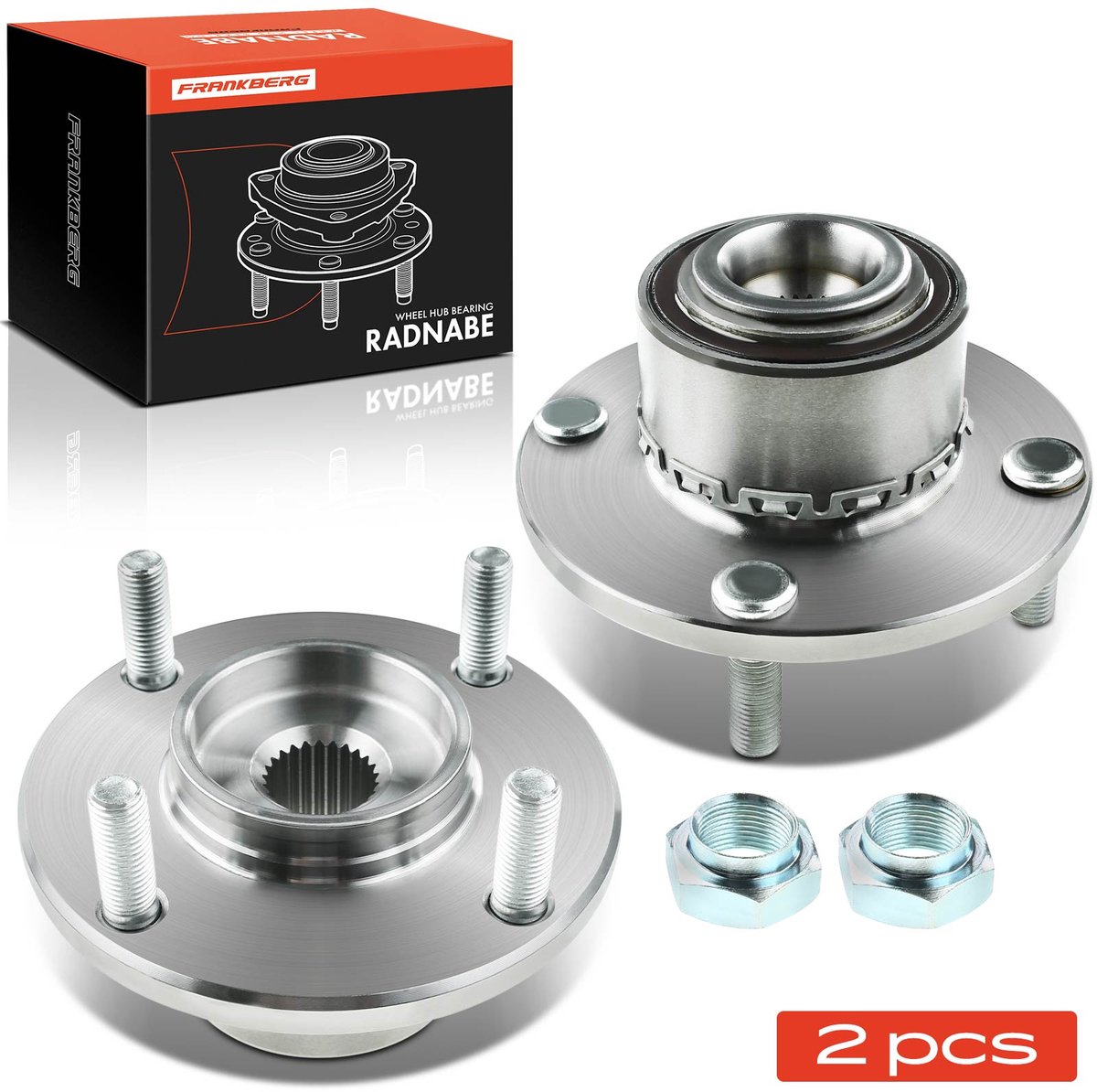 Frankberg 1x naaf/lagerset achteras voor Benz