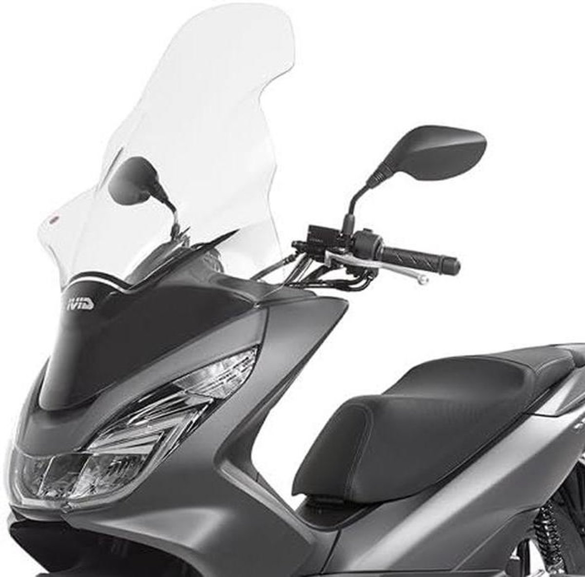 Windscherm Motor - Voorruit Deflector - Rijwind Reduceren - Zeer Efficiënt Ontwerp - 70 cm Hoog - Transparant