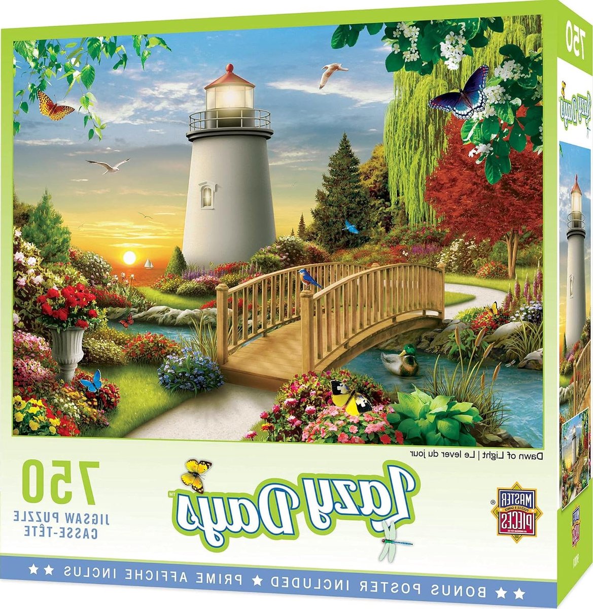 Legpuzzel 750 stukjes - Puzzel voor volwassenen - Ontspannen tijdverdrijf - Gedetailleerde illustratie - 61 x 46 cm - Multicolor