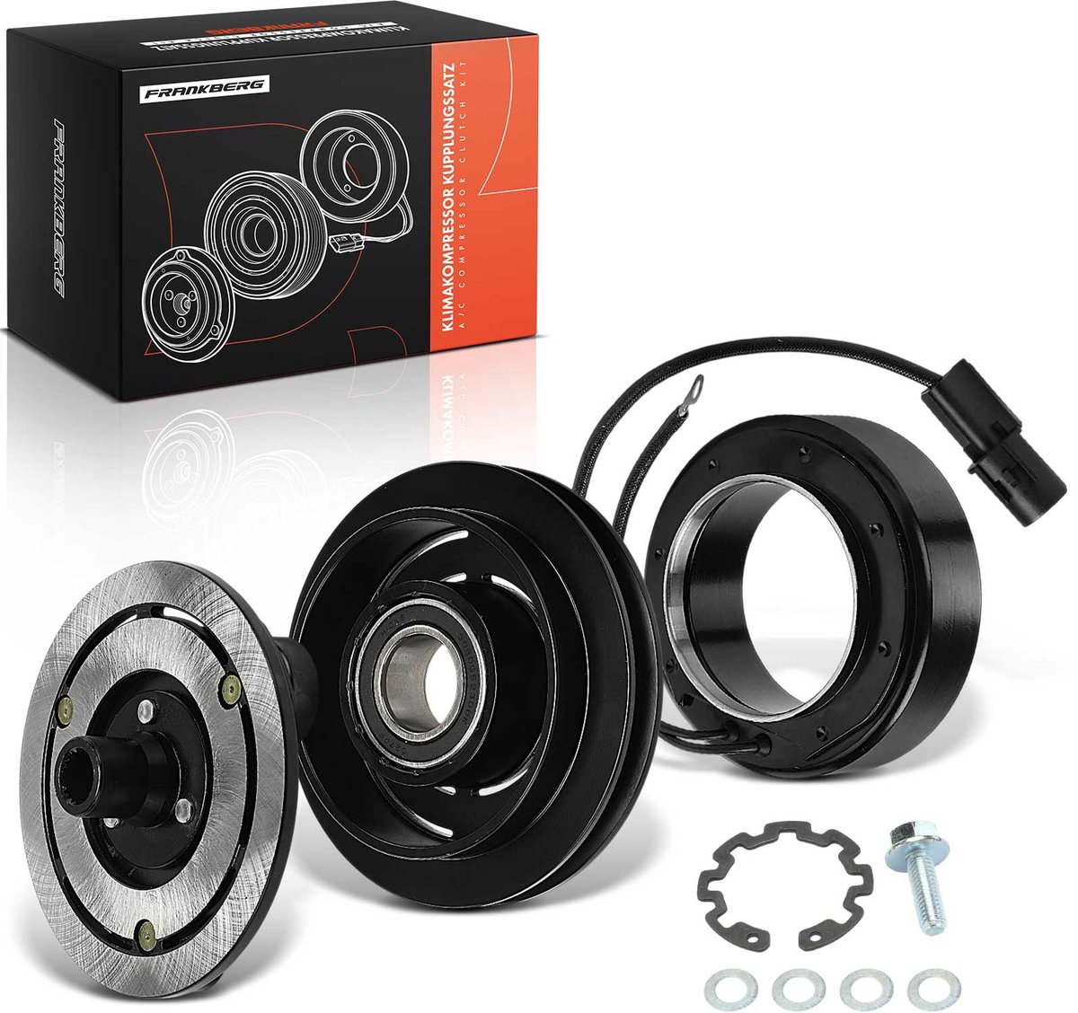 Frankberg 1x magnetische koppeling airco compressor voor FORD