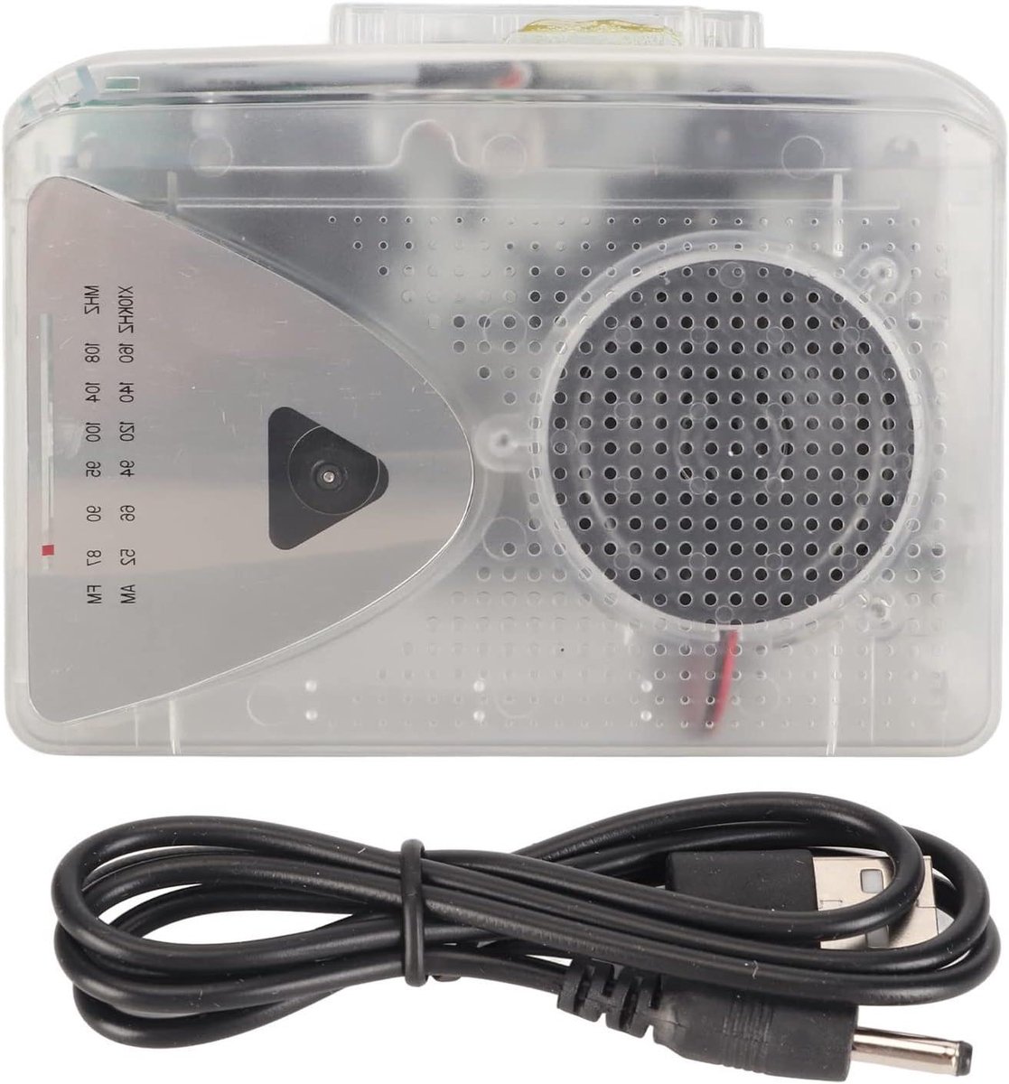 Draagbare Cassette Speler - Tape Speler MP3 - Muziek Luisteren Radio - USB Cassette naar MP3