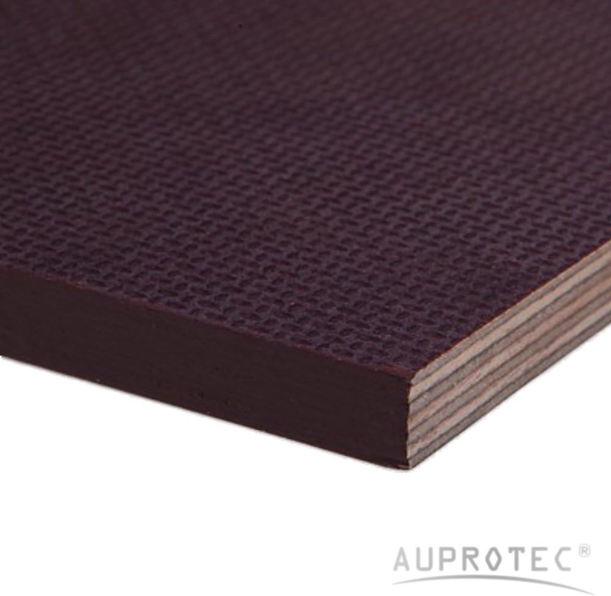Zeefdrukplaat Multiplex - Houten Plaat Berken - Klusprojecten en Werkbladen - Antislip Gecoat - 50 x 50 cm - Bruin
