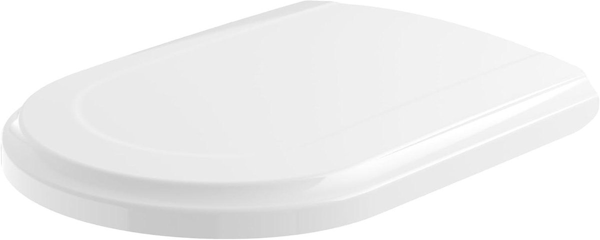 Closetzitting - Toiletdeksel WC-bril - Hygiënisch Werken - Automatische sluitfunctie - 264 Kilogram - Wit