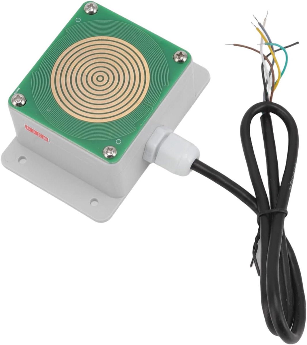 Regendruppelsensor - Regen en Sneeuwsensor - Weer Monitoring - Instelbare Gevoeligheid - 89x64x38mm - Grijs