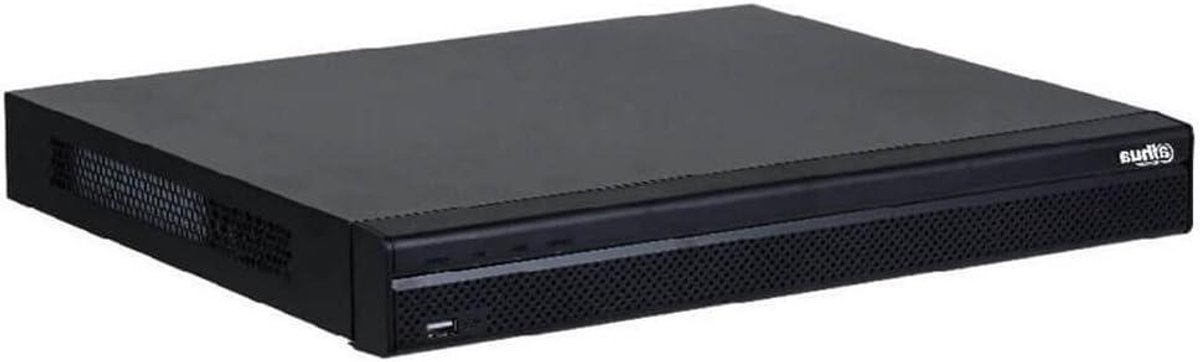 Netwerk Video Recorder - 8 Kanaals Recorder - Beelden Opslaan - 8 PoE Poorten - 10 TB Opslag - Zwart