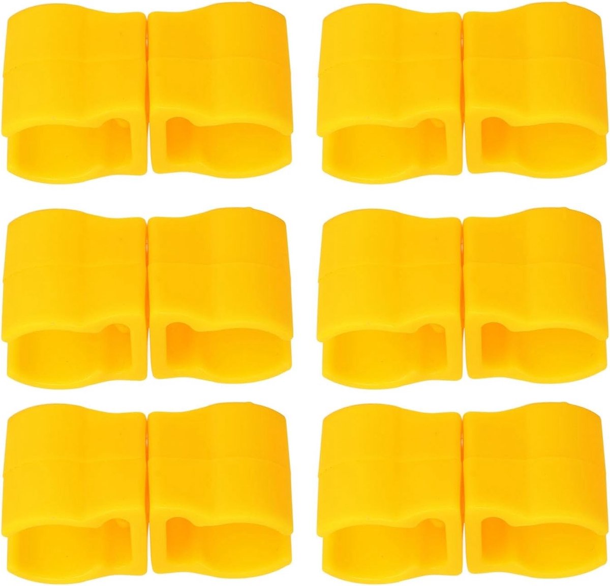 10 Stuks Voetbal Trainingsvlaggen Clip, Duurzame Plastic Verbinder voor Sportaccessoires, Ideaal voor Voetbaltraining en Scootermarkering