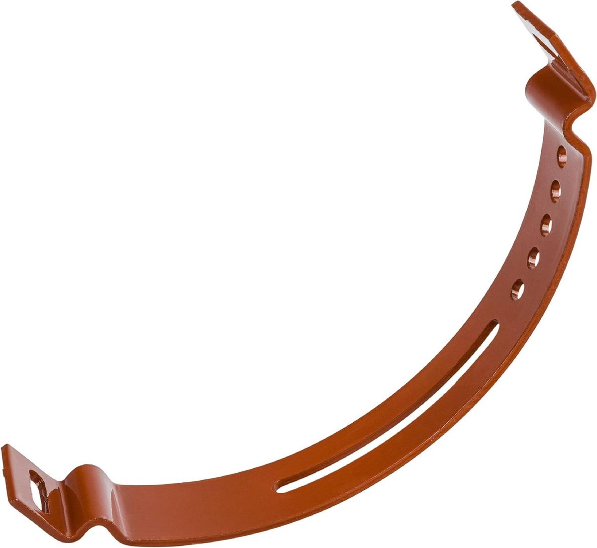 Loopbrugsteun Beugel - Vloersteun Dakpoot - Dakgoot Ondersteunen - Gegalvaniseerd Staal - 30 cm - Steenrood