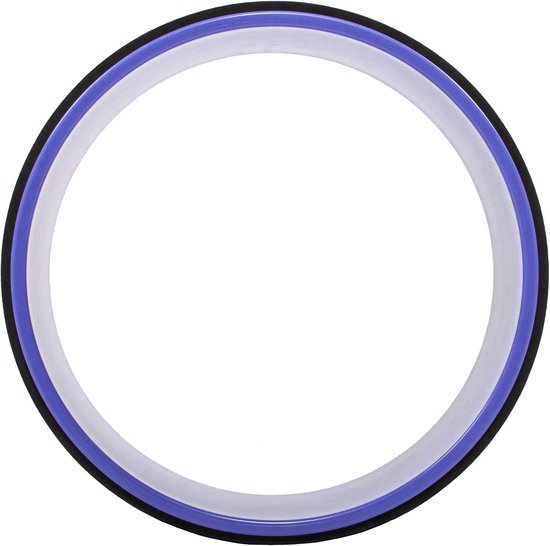 Yoga Wiel - Dharma Wiel - Houding Verbeteren - Zweetbestendig Materiaal - 12.5 inch diameter - Paars — afbeelding 2