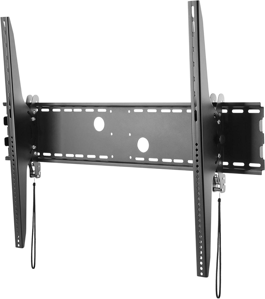 TV Muurbeugel - TV Ophanging - TV Ophangen - Zonder Gereedschap Kantelbaar - 60-100 inch - Zwart
