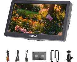 Camera Monitor - Field Monitor - Professioneel Filmen - 1000 Nits Helderheid - 7 Inch - Zwart