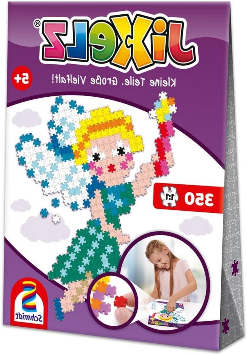 Jixelz Knutselset - Kinderpuzzel Mozaïek - Creatief Spelen - Stabiele Kunststof Onderdelen - 350 Stukjes - Meerkleurig