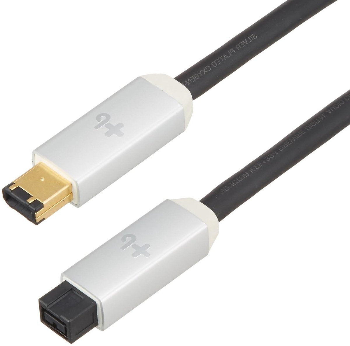 Firewire Kabel - IEEE 1394 Kabel - Audio Overdracht - Verzilverd OFC Geleider - 1 meter - Zwart