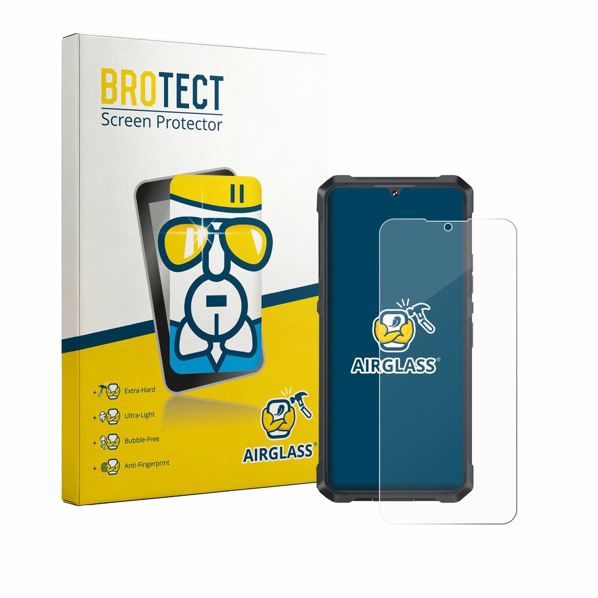 Screenprotector voor Cubot King Kong ES 3 Beschermglas transparant