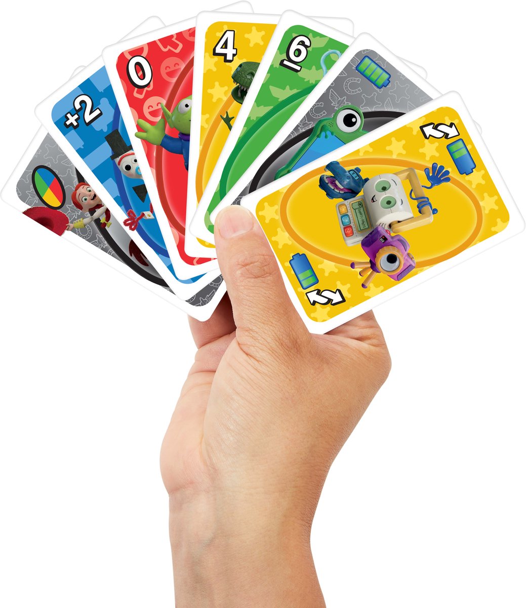 Mattel Games UNO Disney en Pixar Toy Story 5 - kaartspel — afbeelding 6