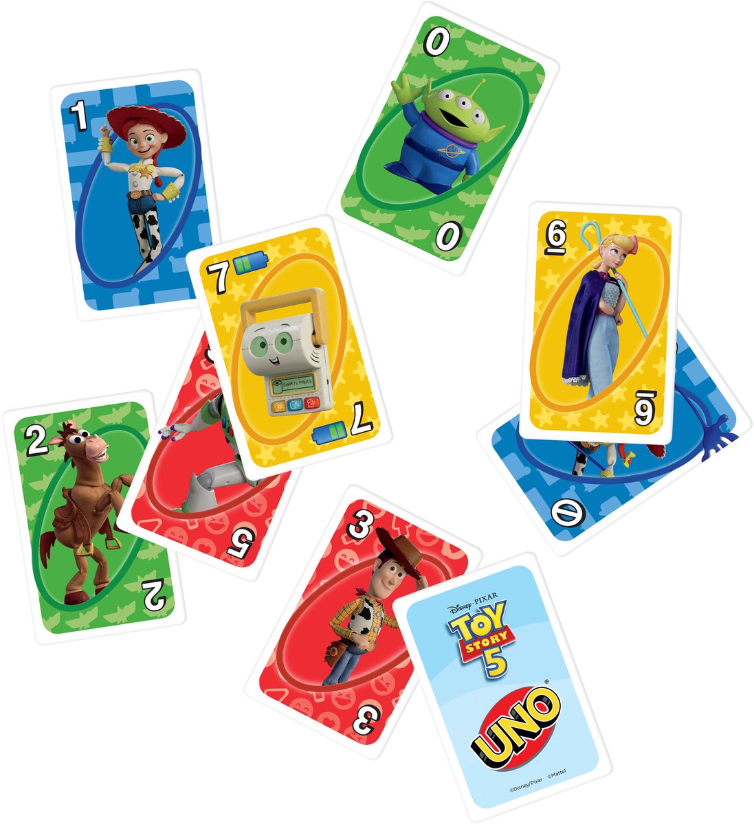 Mattel Games UNO Disney en Pixar Toy Story 5 - kaartspel — afbeelding 3