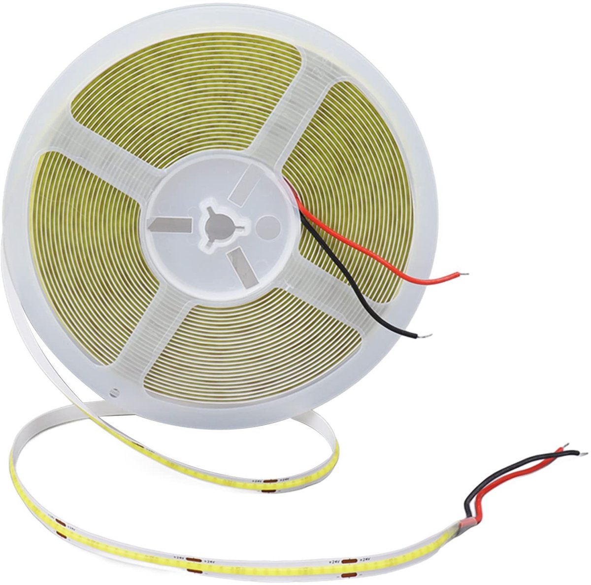 Allecto LED Strip Licht - 10m Flexibele Strip - Evenwichtige Verlichting - 6000K Wit Licht - 252 Lampkralen - Geschikt voor Diverse Toepassingen