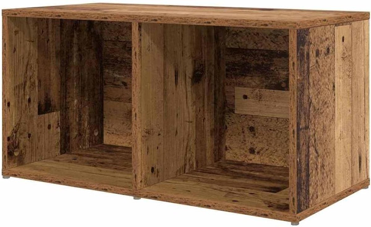 Tv-kast set - Muurkast - Entertainment opslag - Wandmontage ontwerp - 72 x 35 x 37 cm - Bruin
