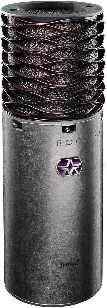 Condensator Microfoon - Studio Microfoon - Muziek Opnemen - Golfvormige Veermand - 1 inch Capsule - Zilver
