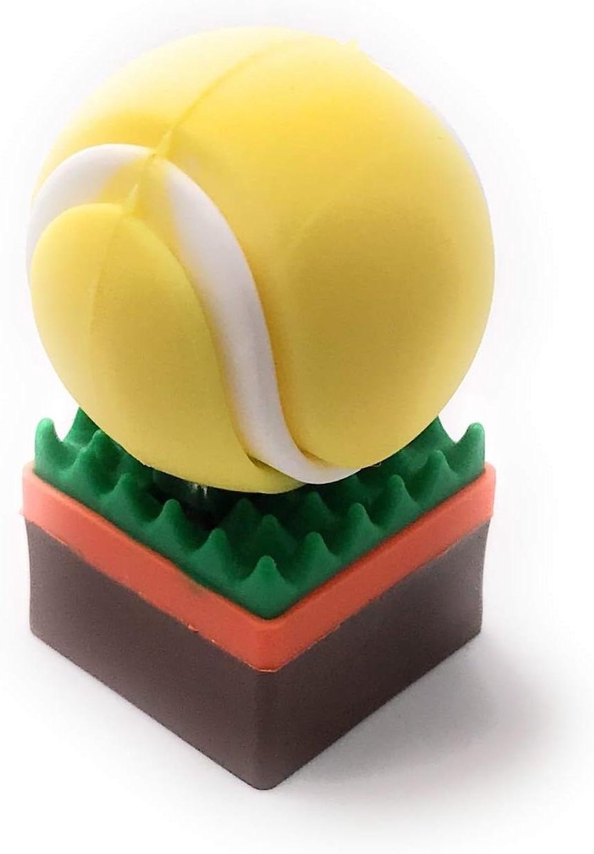 USB Stick - Geheugenstick Opslag - Data Opslaan - Uniek Tennisbal Design - 32GB - Geel
