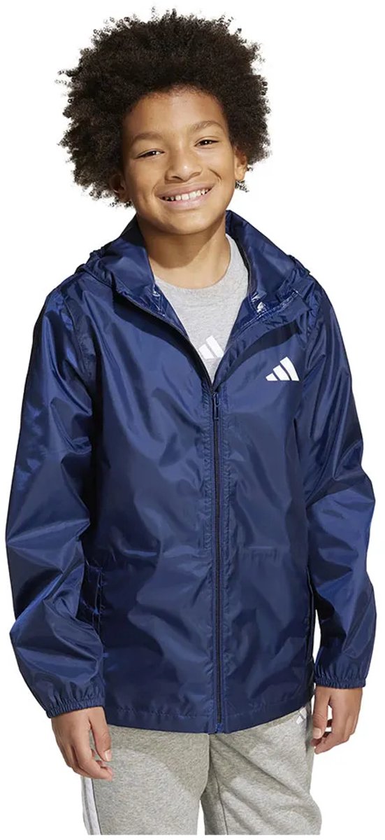 Adidas Jv5818 Regenjas 5-6 Years Kinderen Blauw