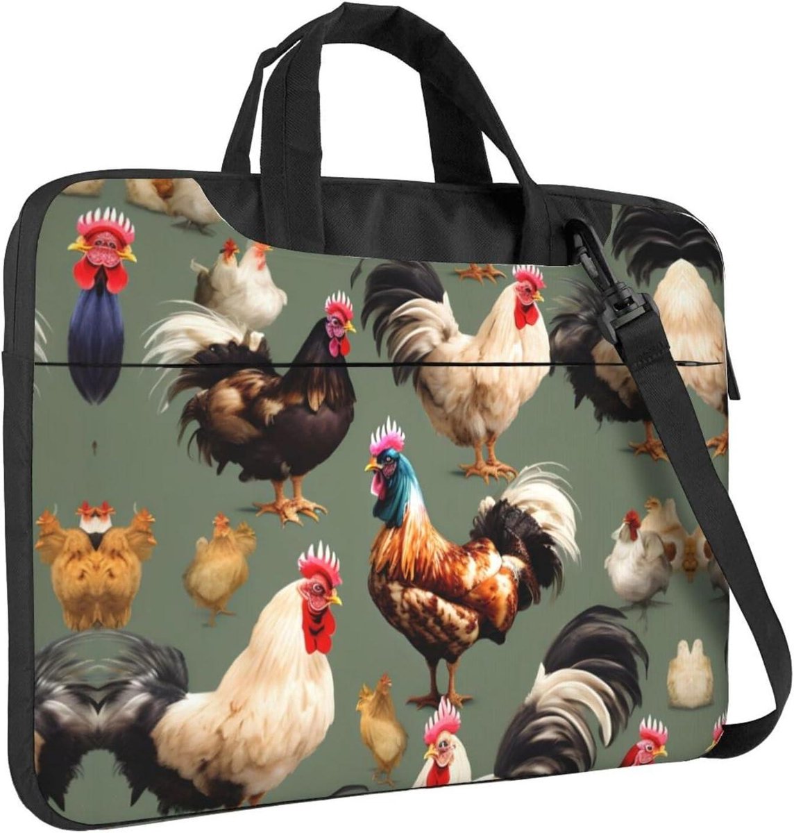 Laptoptas - Schoudertas - Zakelijk Vervoer - Lichtgewicht Ontwerp - 14 inch - Kip en Haan