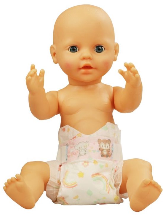 Heless Poppenluiers Junior 35-50 Cm Polyester Wit 6 Stuks — afbeelding 2