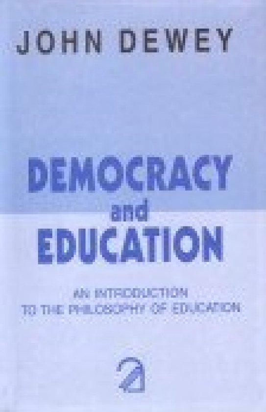 Democracy and Education - cover