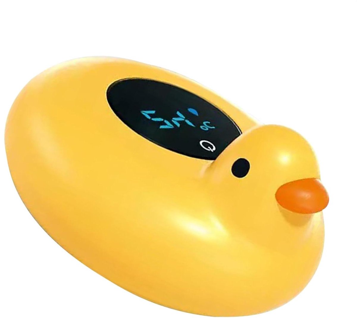 Badthermometer Baby - Waterthermometer Kinderen - Veilig Baden - Dierendesign - 12 cm - Eendengeel
