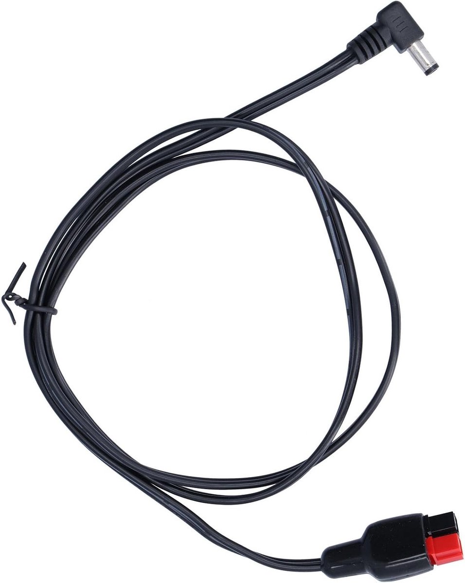 Draagbare Zwarte Lichtgewicht ABS DC Kabel voor Radio's zoals KX3, KX2 en IC-705