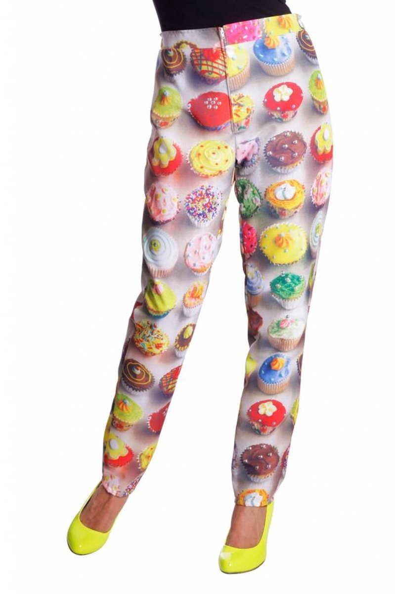 Cupcakes broek dames - Maat 48