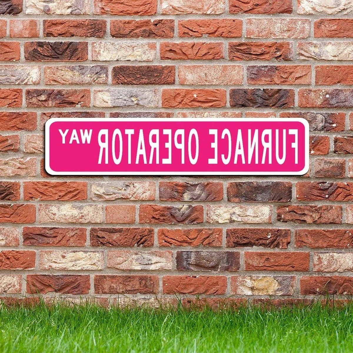 Straatnaambord Metaal - Gepersonaliseerd Bord Huisnummer - Decoratie Huis - Weerbestendig Aluminium - 24x6 inch - Oude Stijl-3