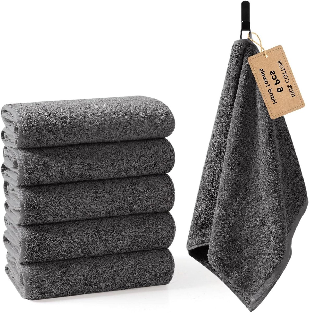 Handdoeken Set - Badlinnen Keukendoeken - Dagelijks Gebruik - 100% Katoen - 40 x 70 cm - G