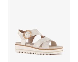 Softline dames sandalen met H leest beige - Maat 40
