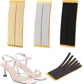 3 vellen vrouwen riem kussen insert grips anti-slip hiel voeringen, zelfklevende hiel voeringen anti-slip schoen pads voet pijn verlichting producten, dunne hiel bandjes voor hoge hakken