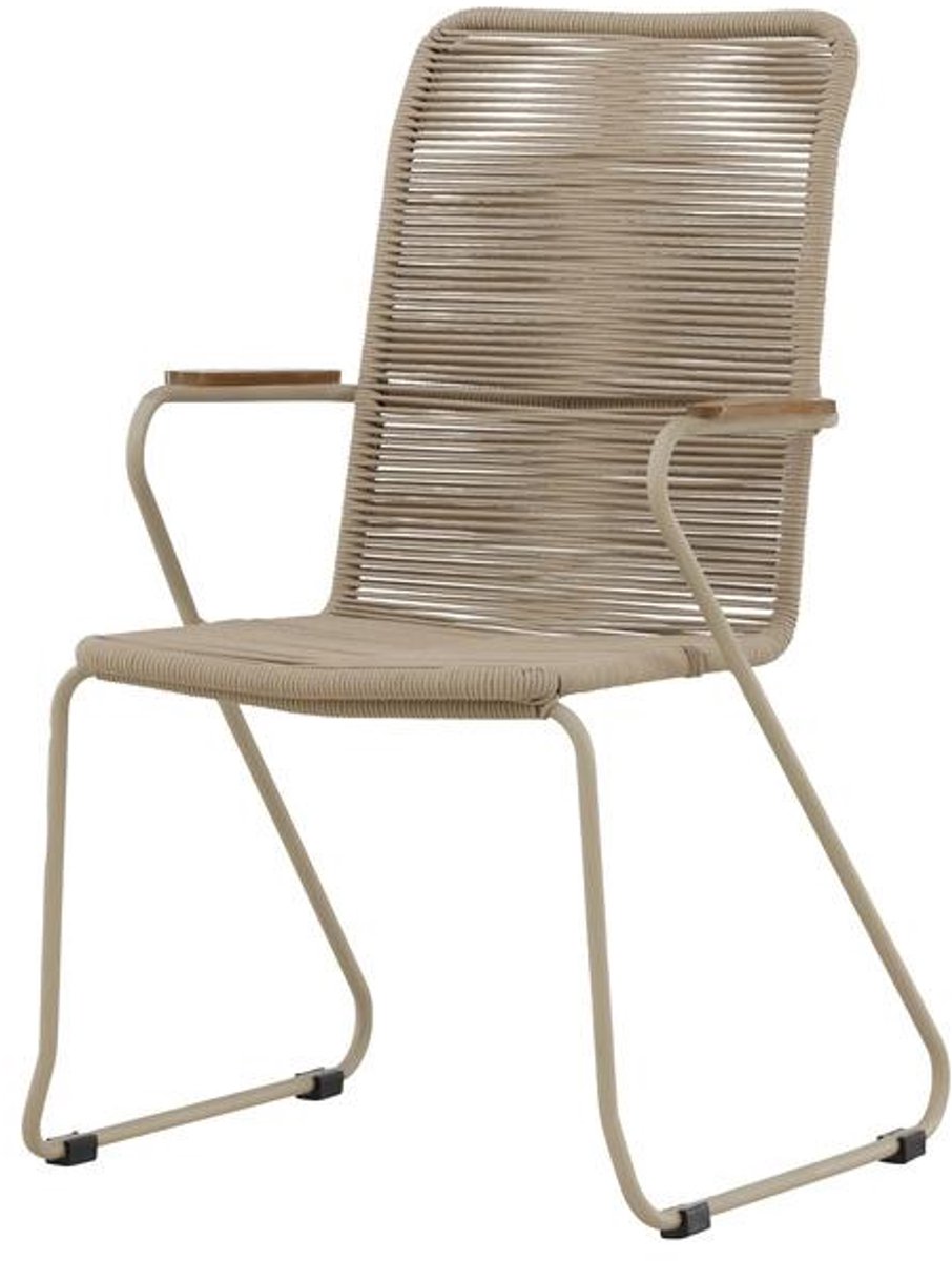 Svea - Loyd tuinstoel touw - beige/beige