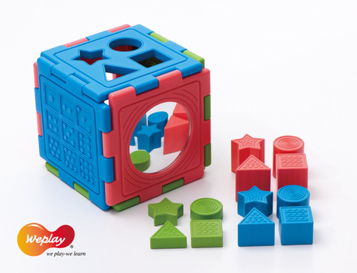 Eduplay leer kubus educatief speelgoed ruimtelijk inzicht.