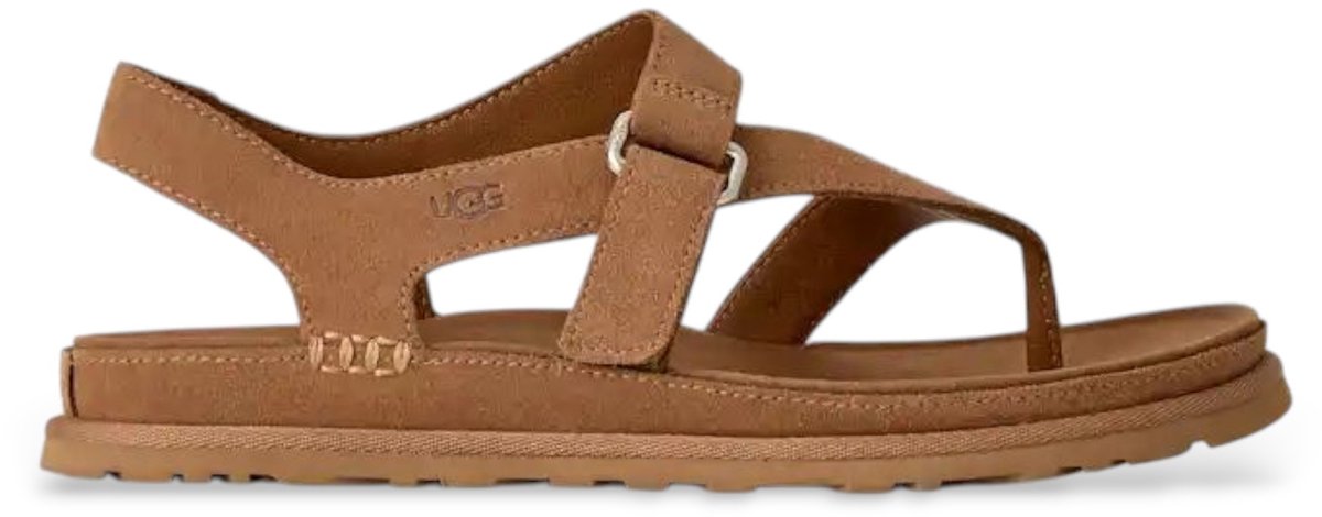 Ugg Cognac Ugg Goldengaze Toe Post Sandalen Cognac 1175134 Bruin