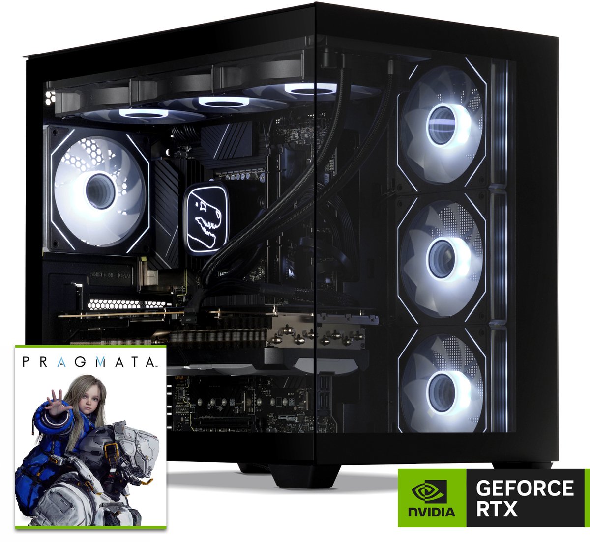 PC Gamer Pro Maxi Vision Ryzen 7 9800X3D RTX 5070Ti 32GB DDR5 2TB SSD