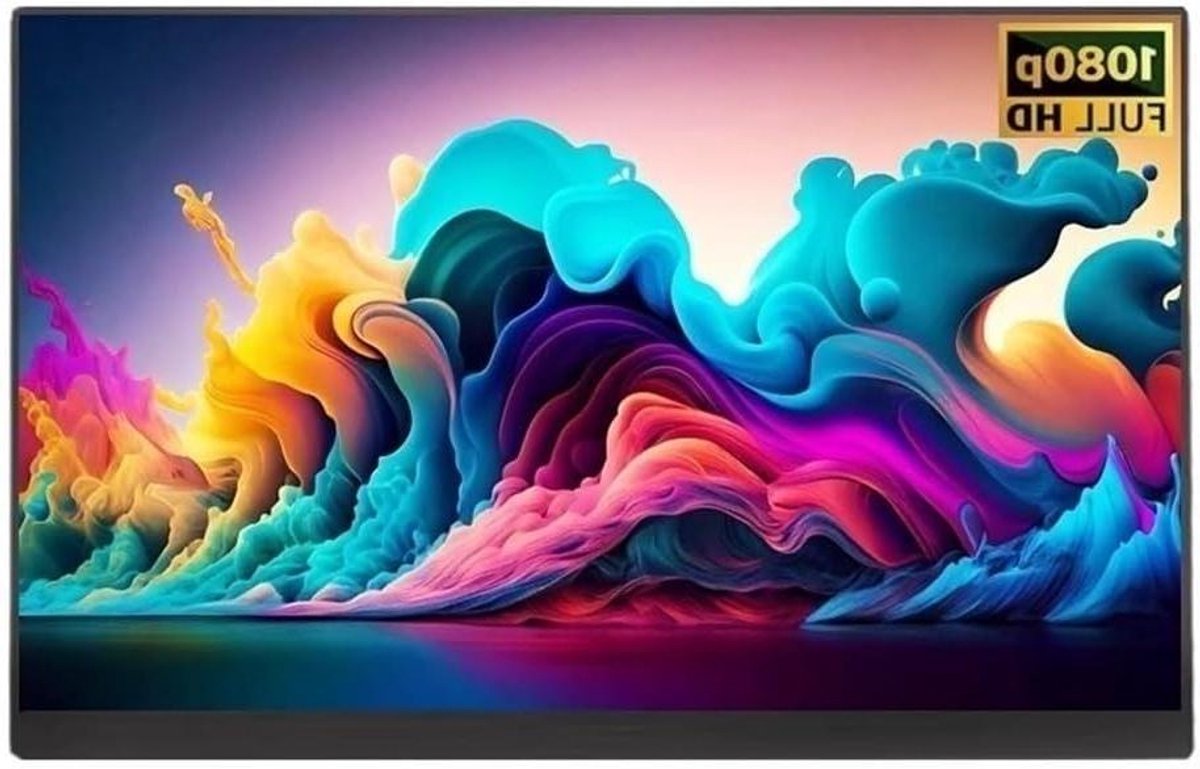 Draagbare Monitor - Tweede Scherm Laptop - Productiviteit Verhogend - Full HD IPS Scherm - 185 inch - Zilver
