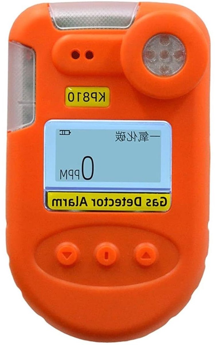 Gasdetector - Luchtkwaliteitsmonitor Giftige Gassen - Veiligheid Controleren - Drievoudig Alarm - 100x58x30 mm - One Color
