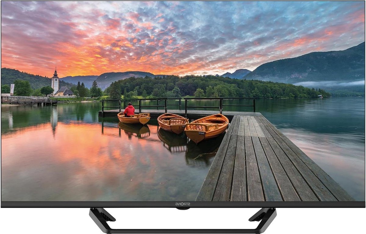 Full HD Televisie - Smart TV 40 inch TV - Thuisentertainment - HDR10 Technologie - 40 inch - Zwart